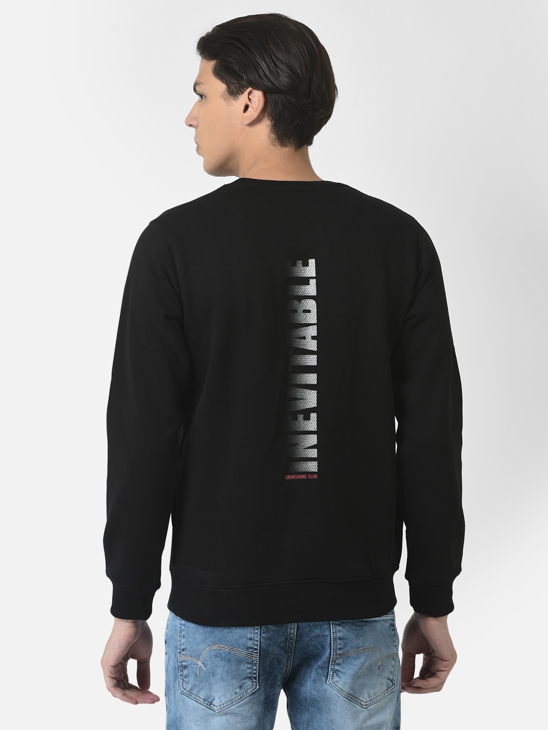 Crimsoune Club Men Superhero Sweatshirt in Pullover Style 