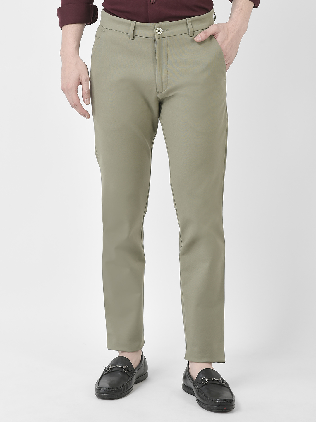 Buy online Crimsoune Club Mens Light Grey Textured Trousers from Bottom  Wear for Men by Crimsoune Club for ₹1199 at 50% off | 2024 Limeroad.com