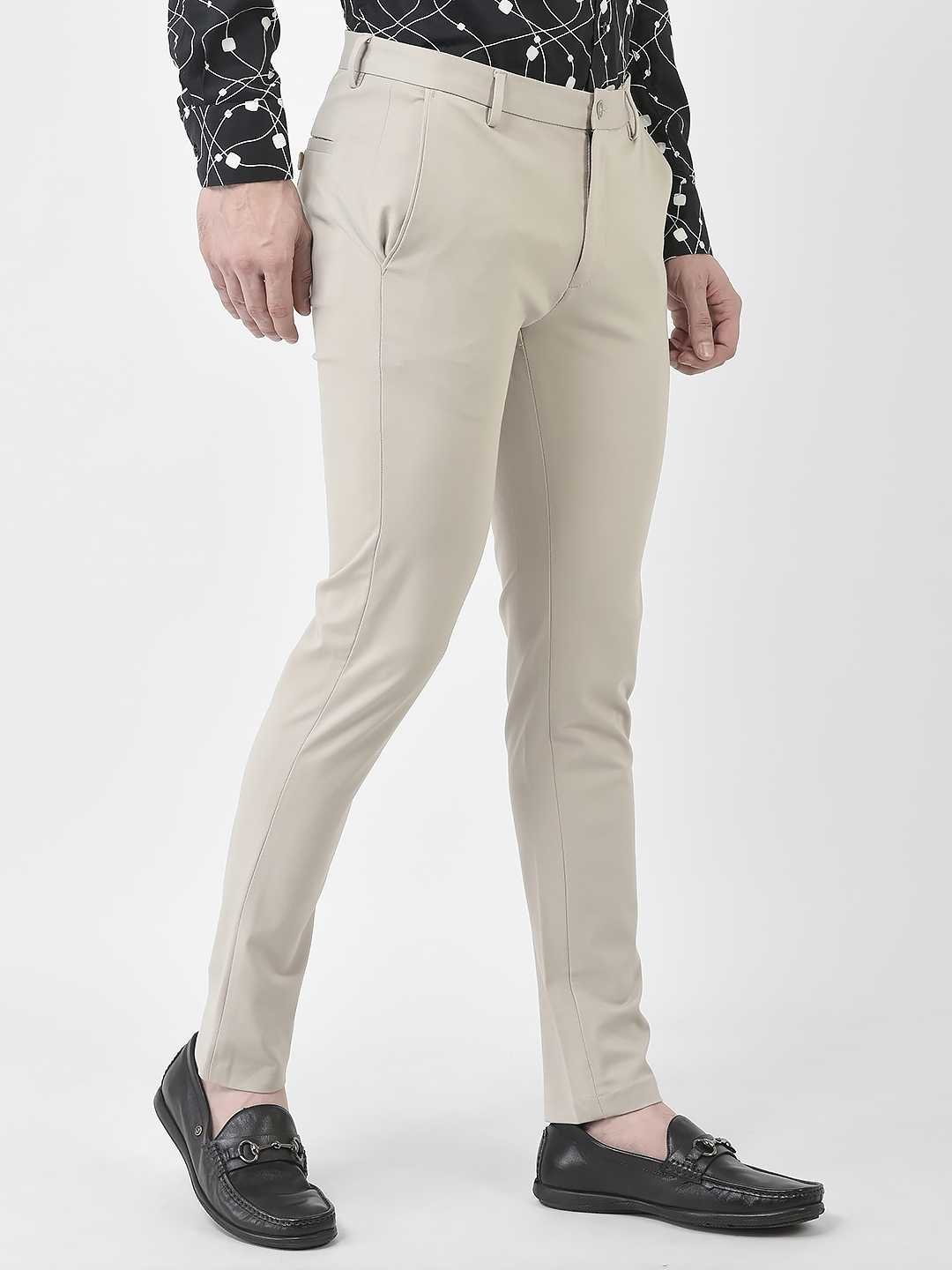 Buy Spykar Camel Khaki Cotton Slim Fit Regular Length Trousers for Men  Online