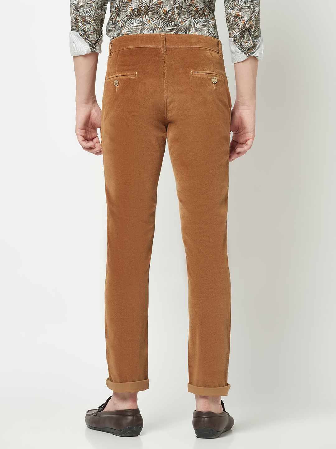 Loose Fit Corduroy trousers - Brown - Men | H&M