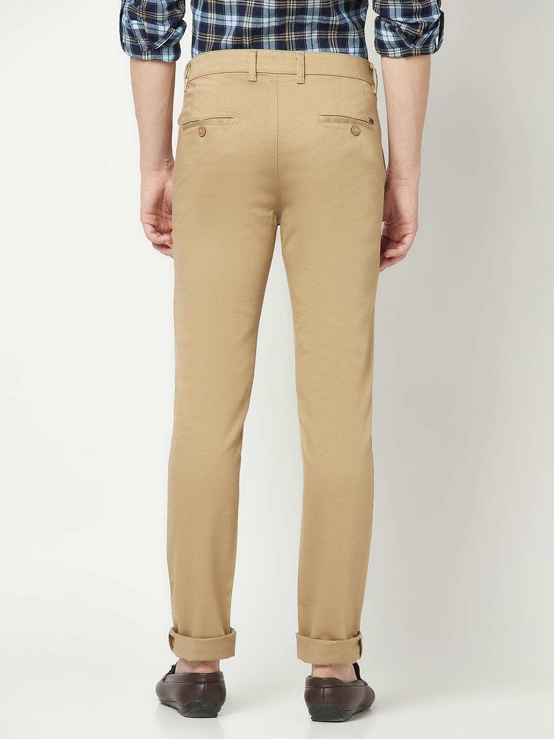 Crimsoune Club Kids Brown Solid Trousers