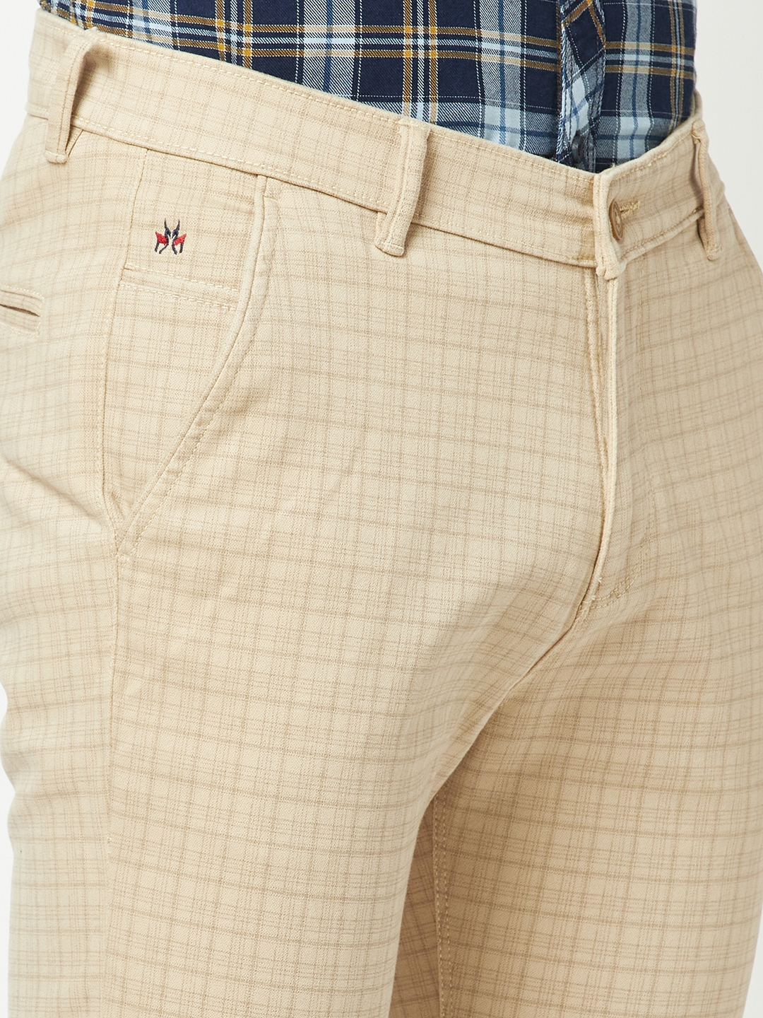 Buy Cream Trousers & Pants for Men by SOJANYA Online | Ajio.com