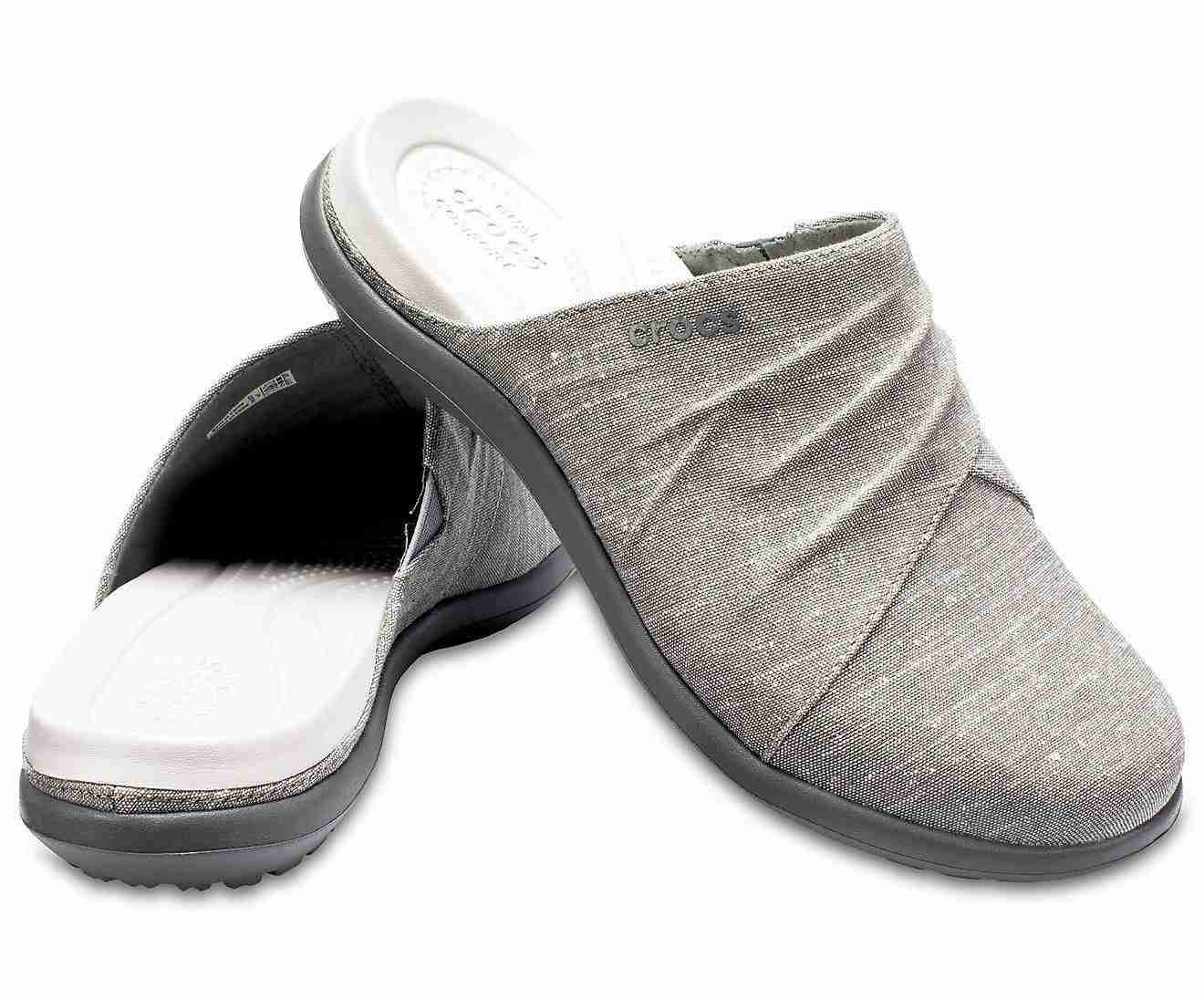 Crocs Capri Mule W Smoke/Slate Grey Women Clog