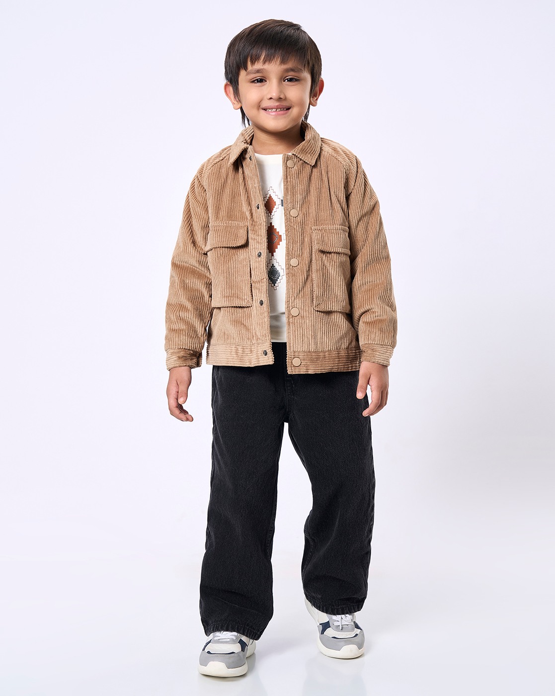 Ed-a-Mamma Kids Boys Heavy Winterwear Brown