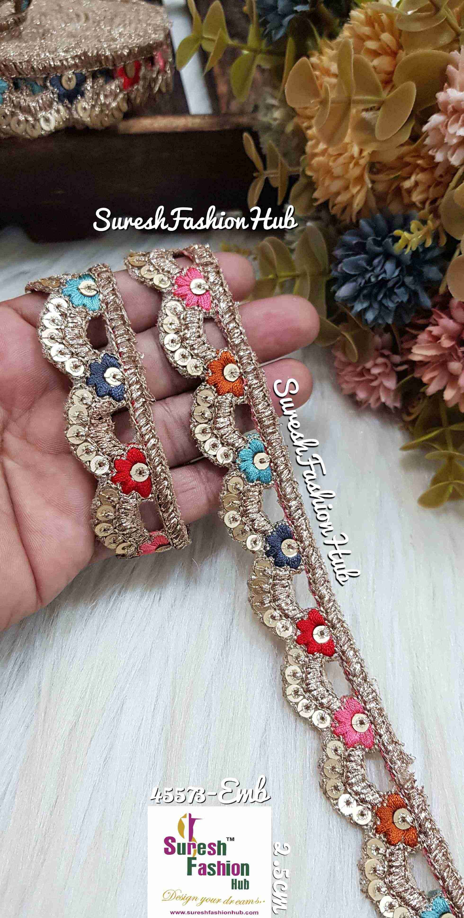 Delicate Embroidery Thread Lace