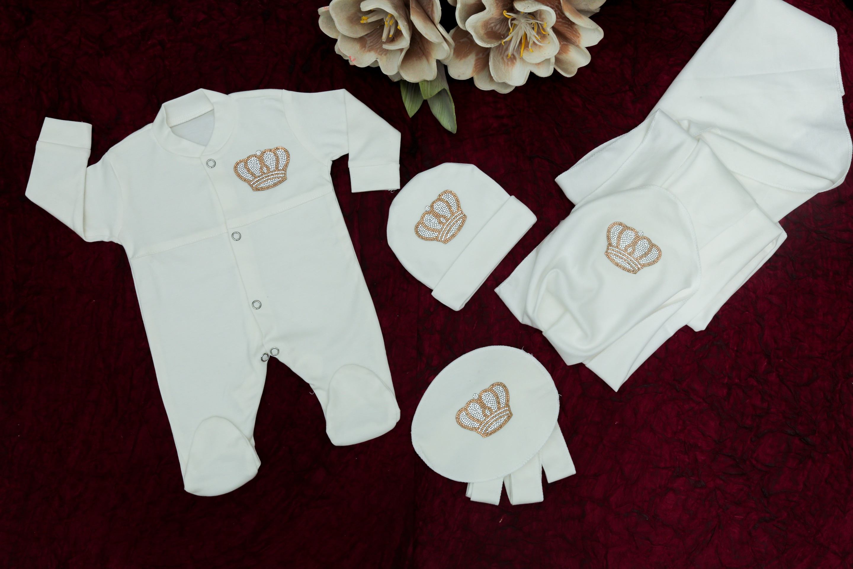 White Highness Romper Set