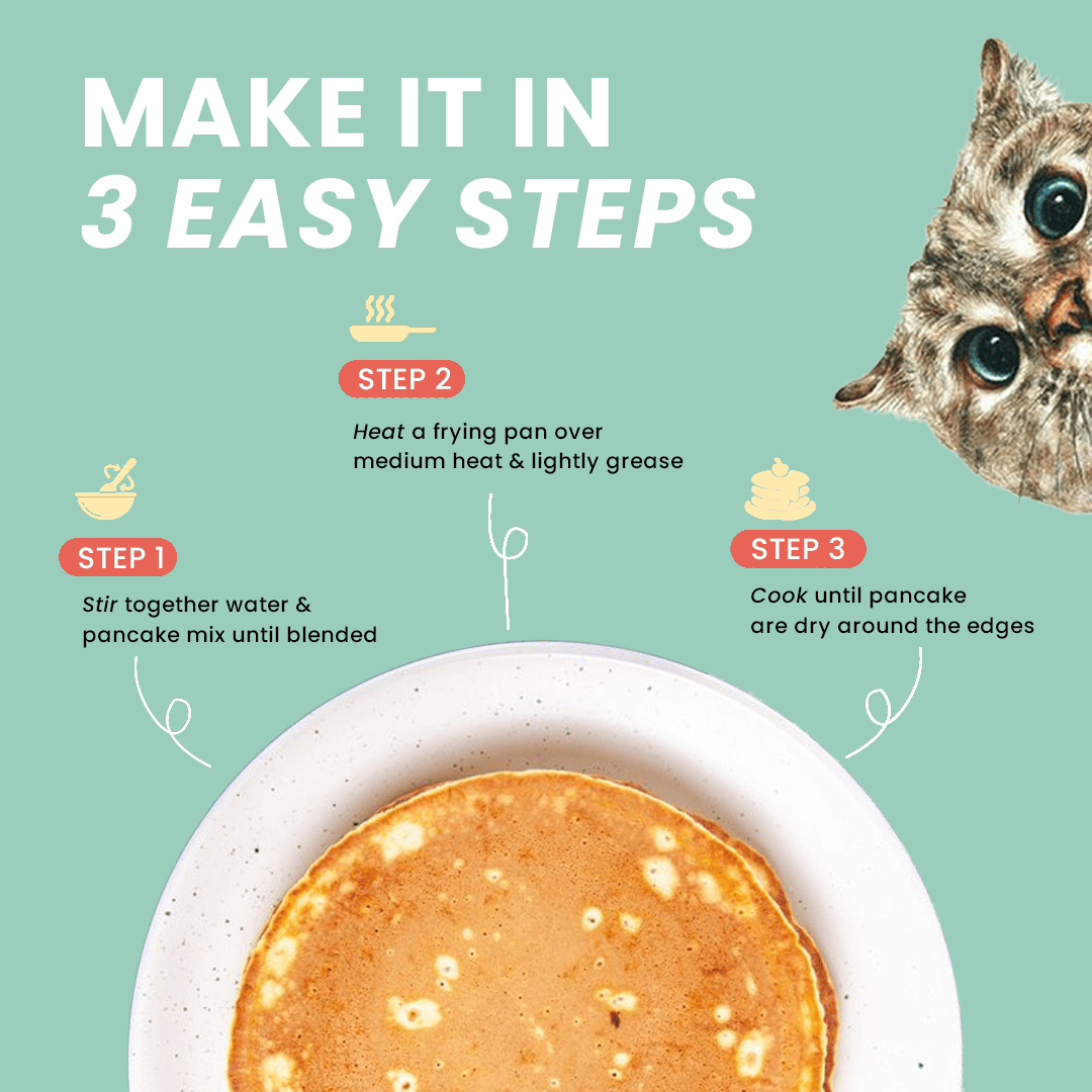 Casper Pancake Mix Cheese Flavour Dog & Cat Treat - 250g
