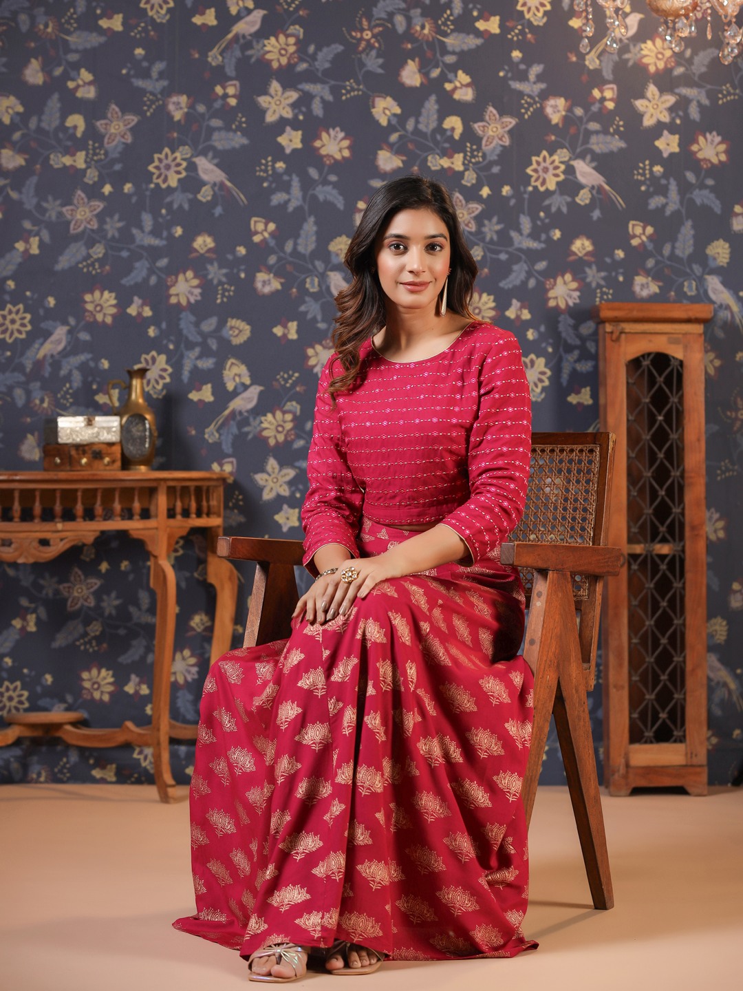 Jashn Embroidered Ethnic Co-Ords