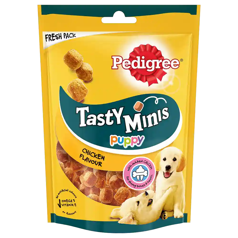 Pedigree Tasty Minis Cubes Puppy Dog Treat - 125 g
