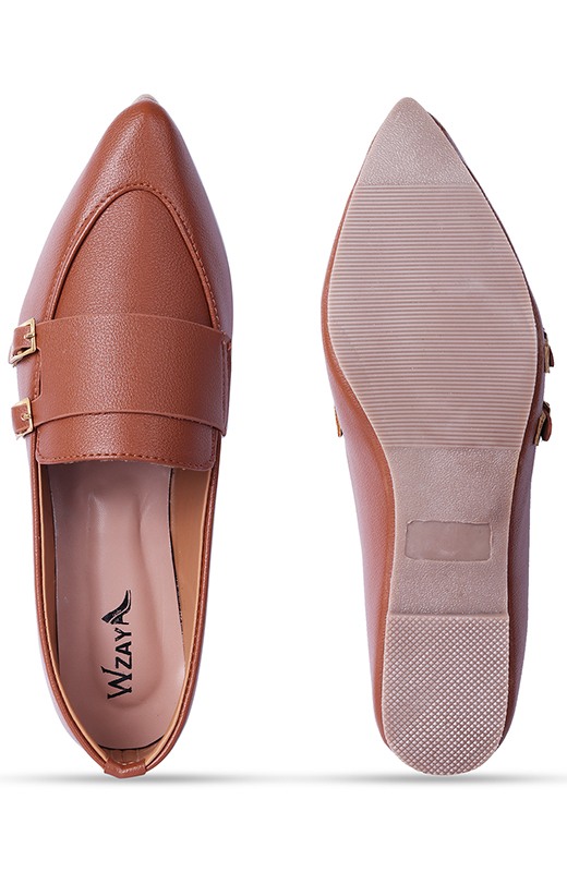WZAYA
Embellished Pointed Toe Ballerinas