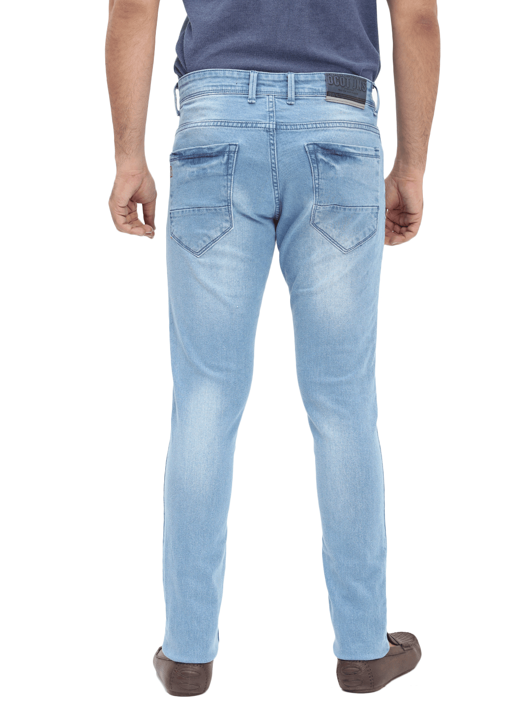 D'cot by Donear | D'cot by Donear Men's Blue Cotton Jeans 1