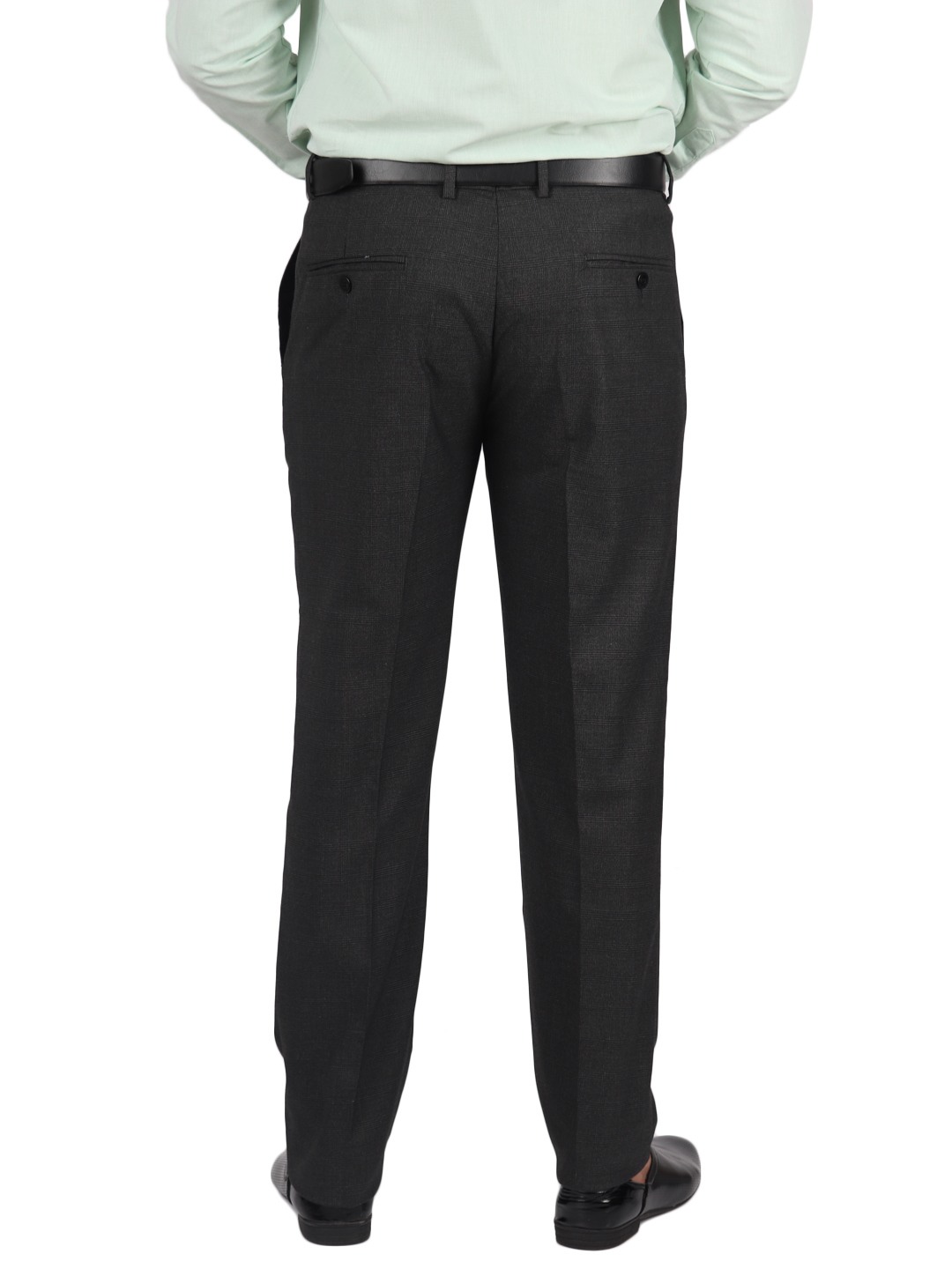 D'cot by Donear Men's Grey Lycra Trousers