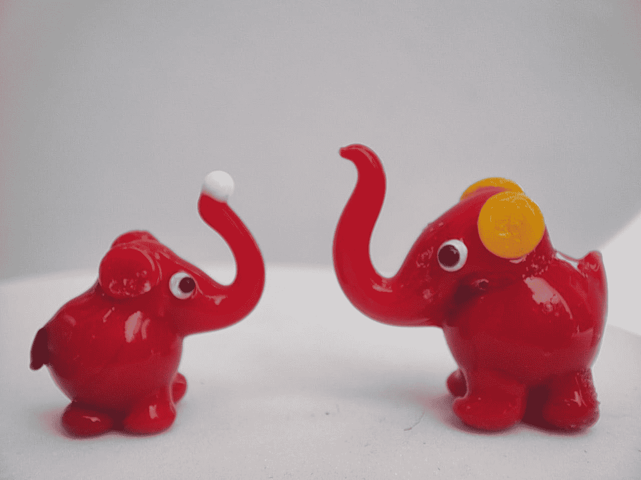 Glass Baby Elephant