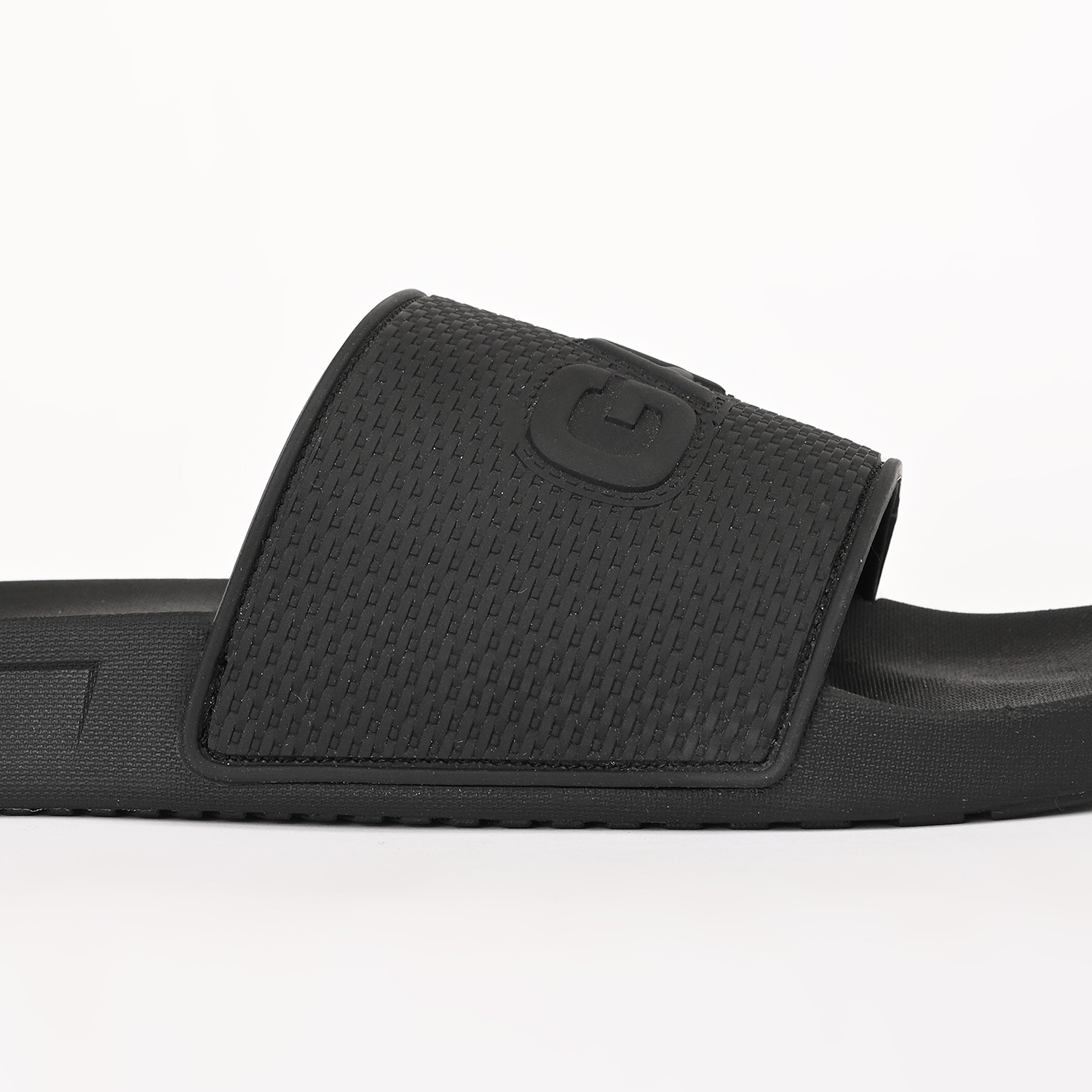 GAS | Men's ReactEase Black Slides|1