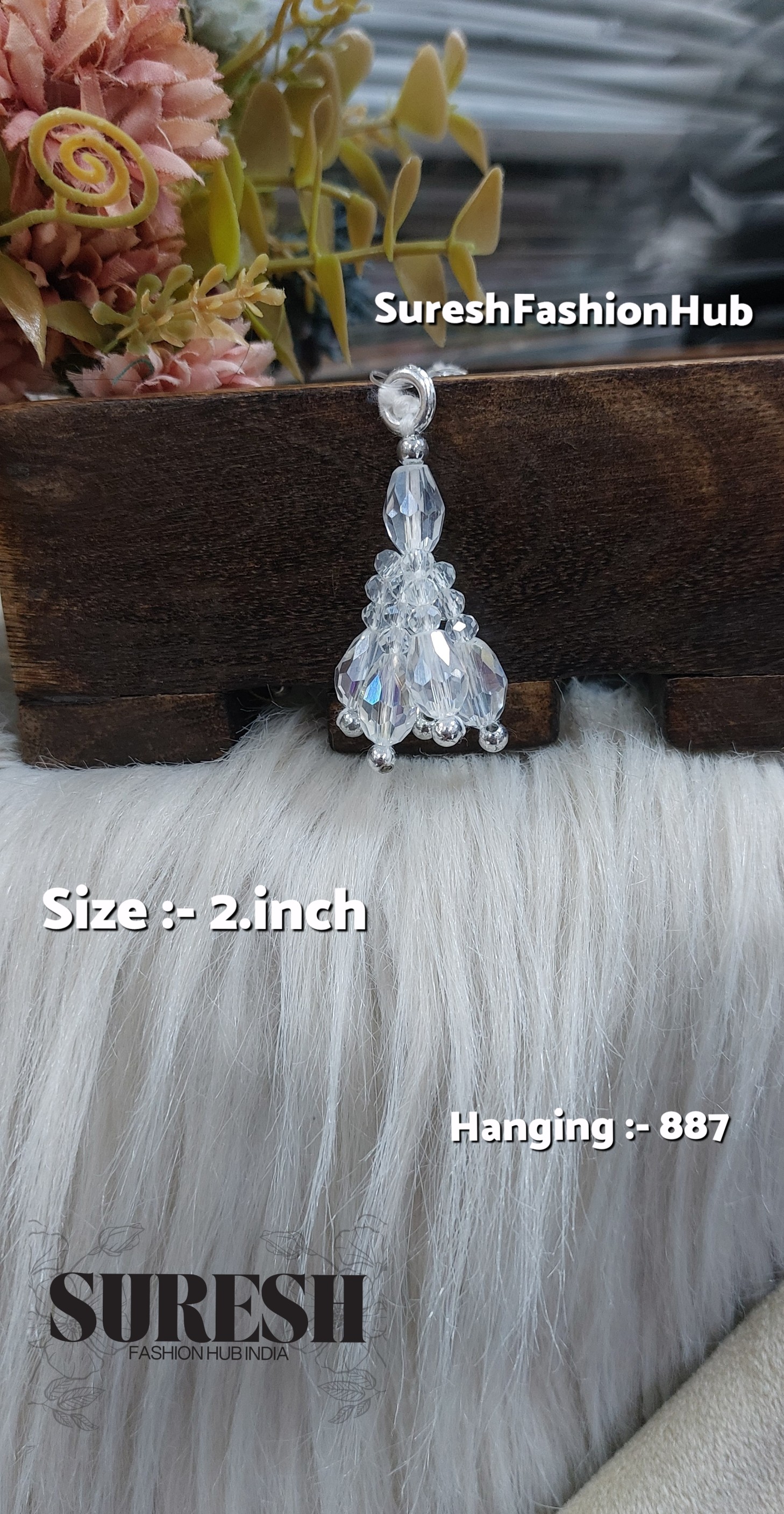 Silver Shine Tassel – H-887