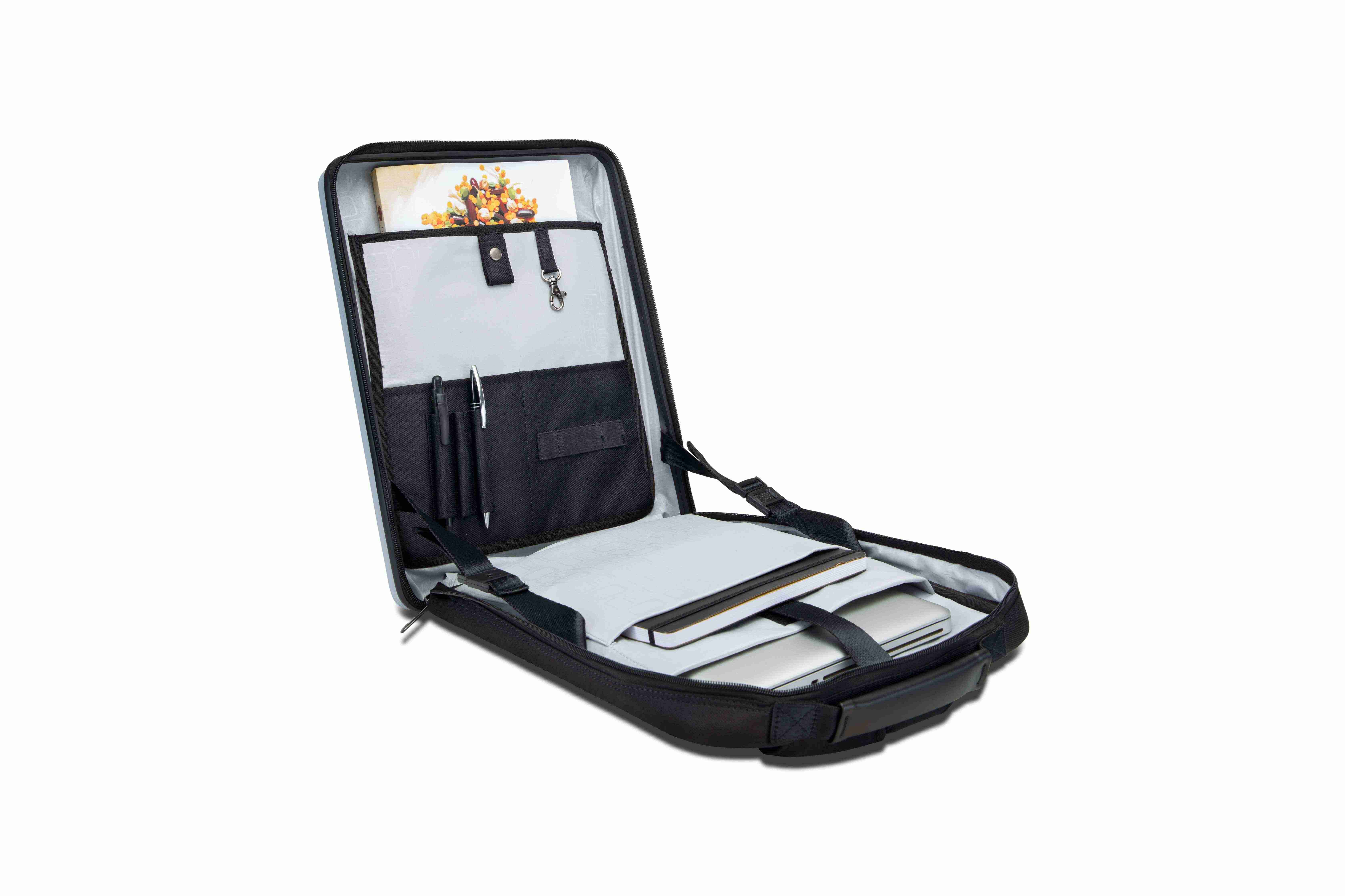 Hard Shell Office Backpack / Laptop Bag | Grey