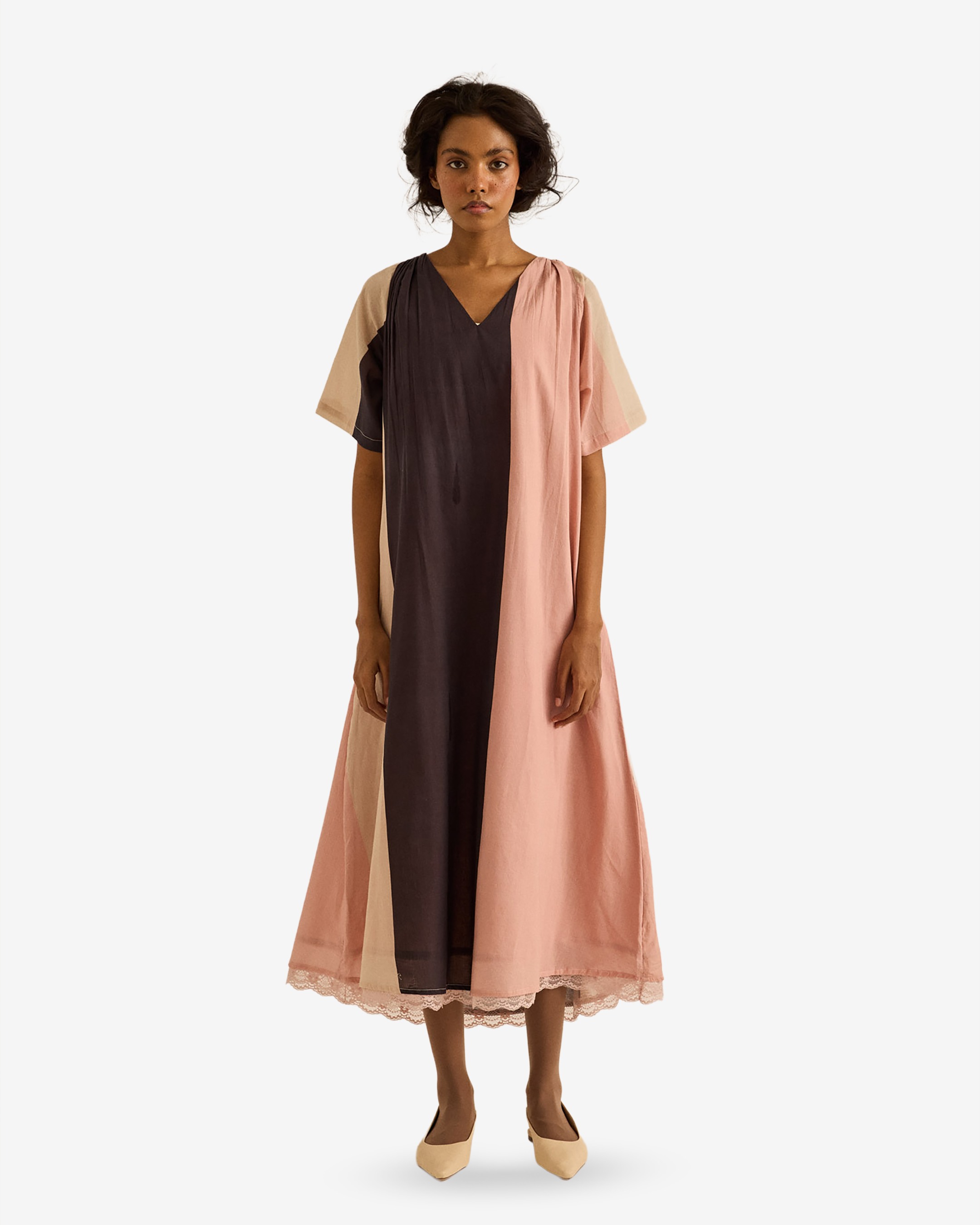 Puce Dress