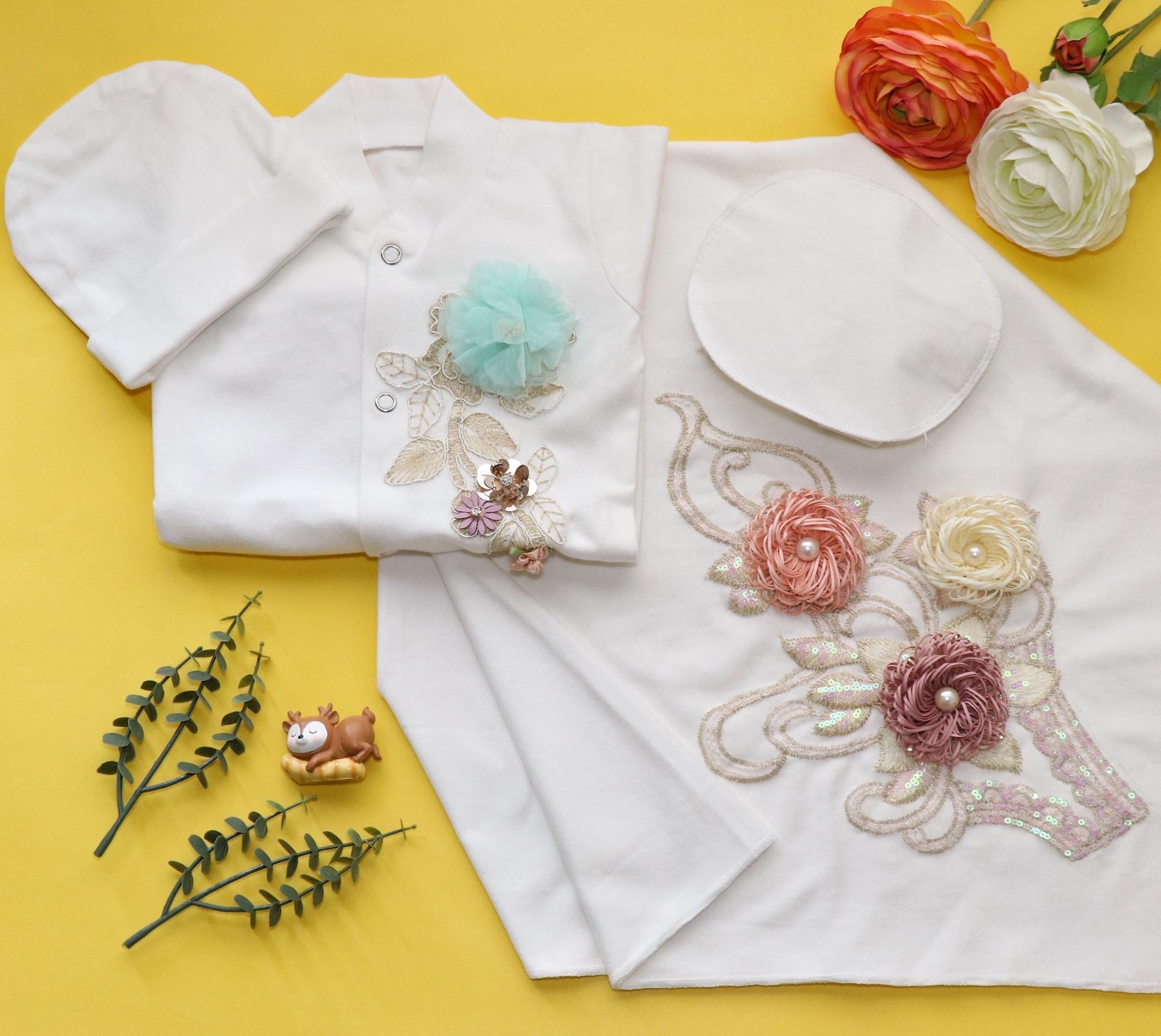 Striking Floret Romper Set