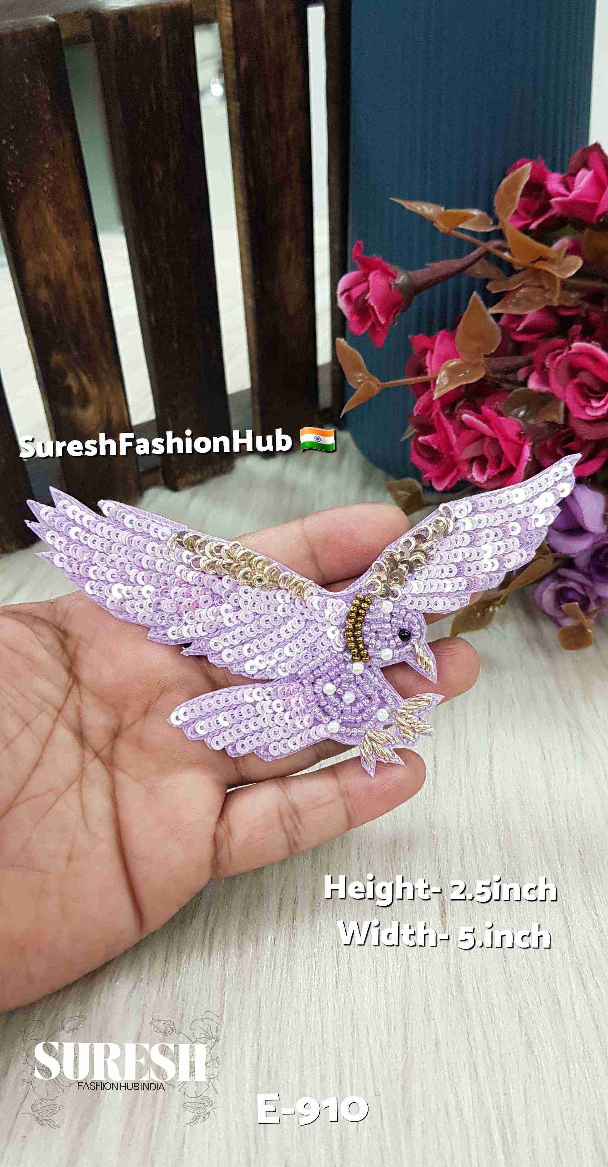 Lilac Right Flying Eagle – E-910