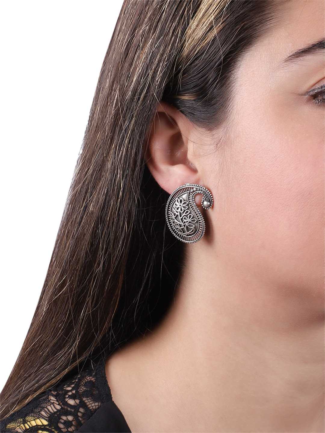 Firoza oxidised earrings 2025
