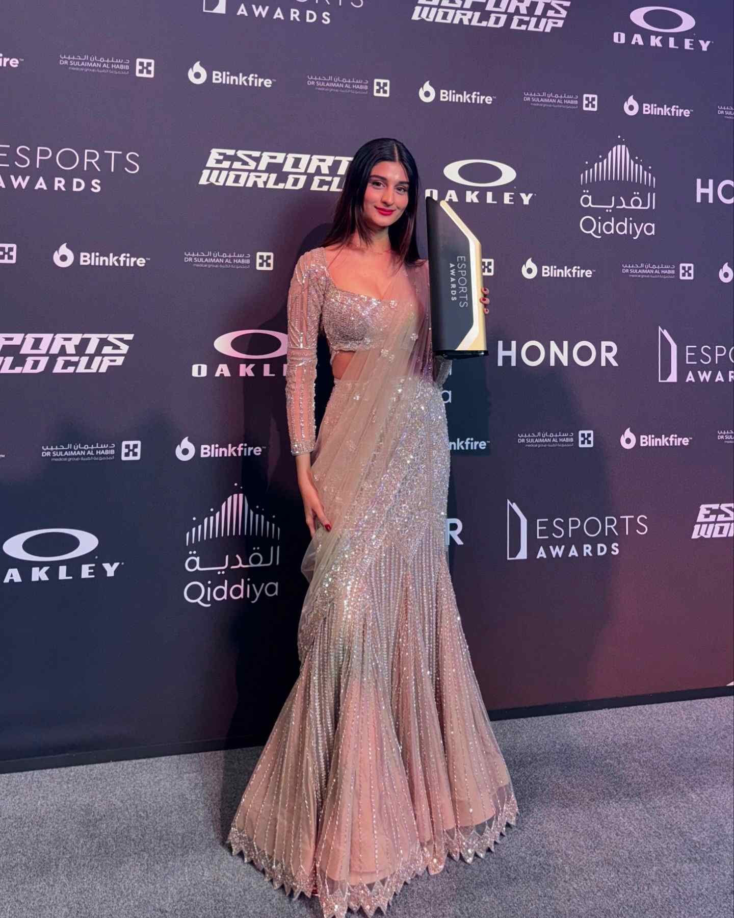 Nude Gold Fishcut Lehenga