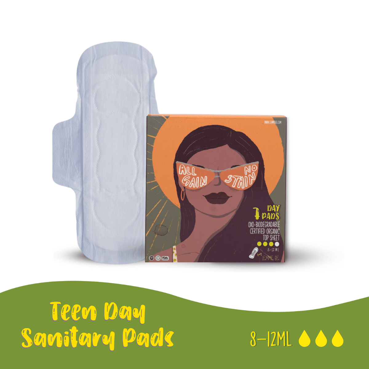 100 percent clearance cotton sanitary pads