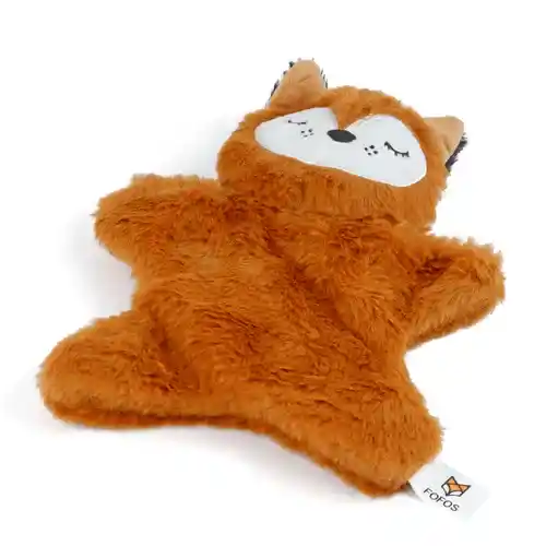 Barkbutler Fofos Glove Plush Fox Toy for Dogs | for Soft Chewers