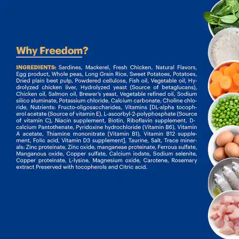 Freedom All Persian & Long Coat Cats Dry Food 1.2 kg