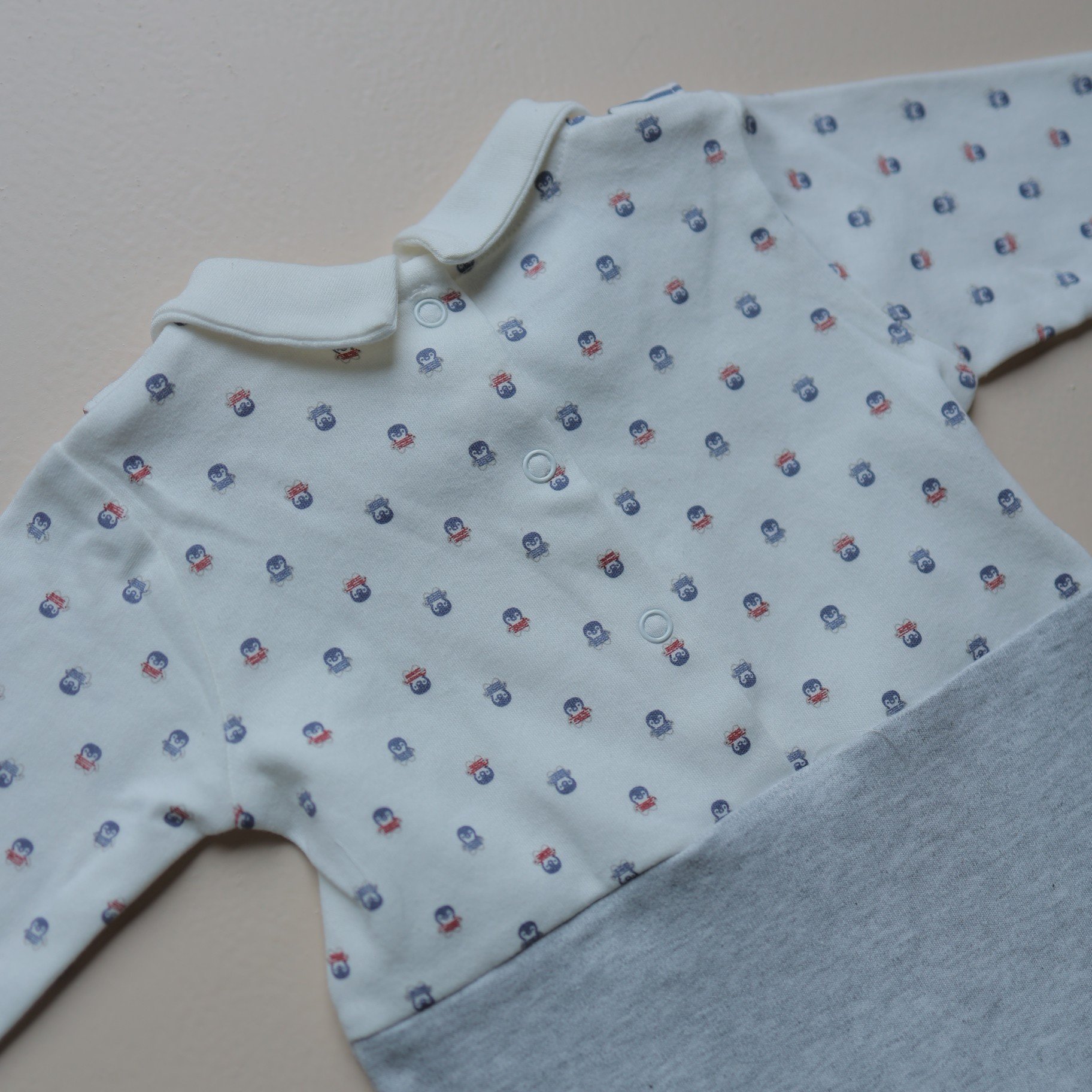 Gentle Gentleman Baby Romper
