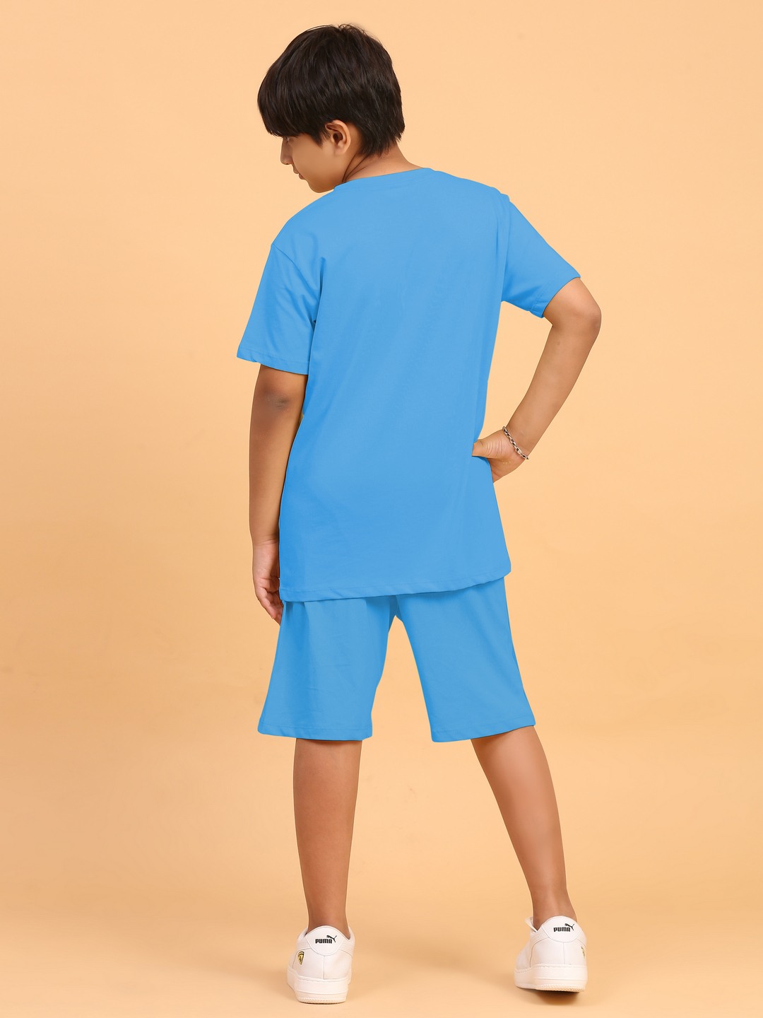 Ninos Dreams Boys Skater Print Coord Set with T-Shirt & Shorts
