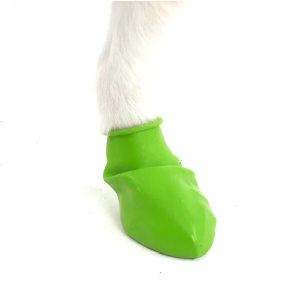 Protex Pawz Disposable Dog Boots - Green - 12 Disposable Boots