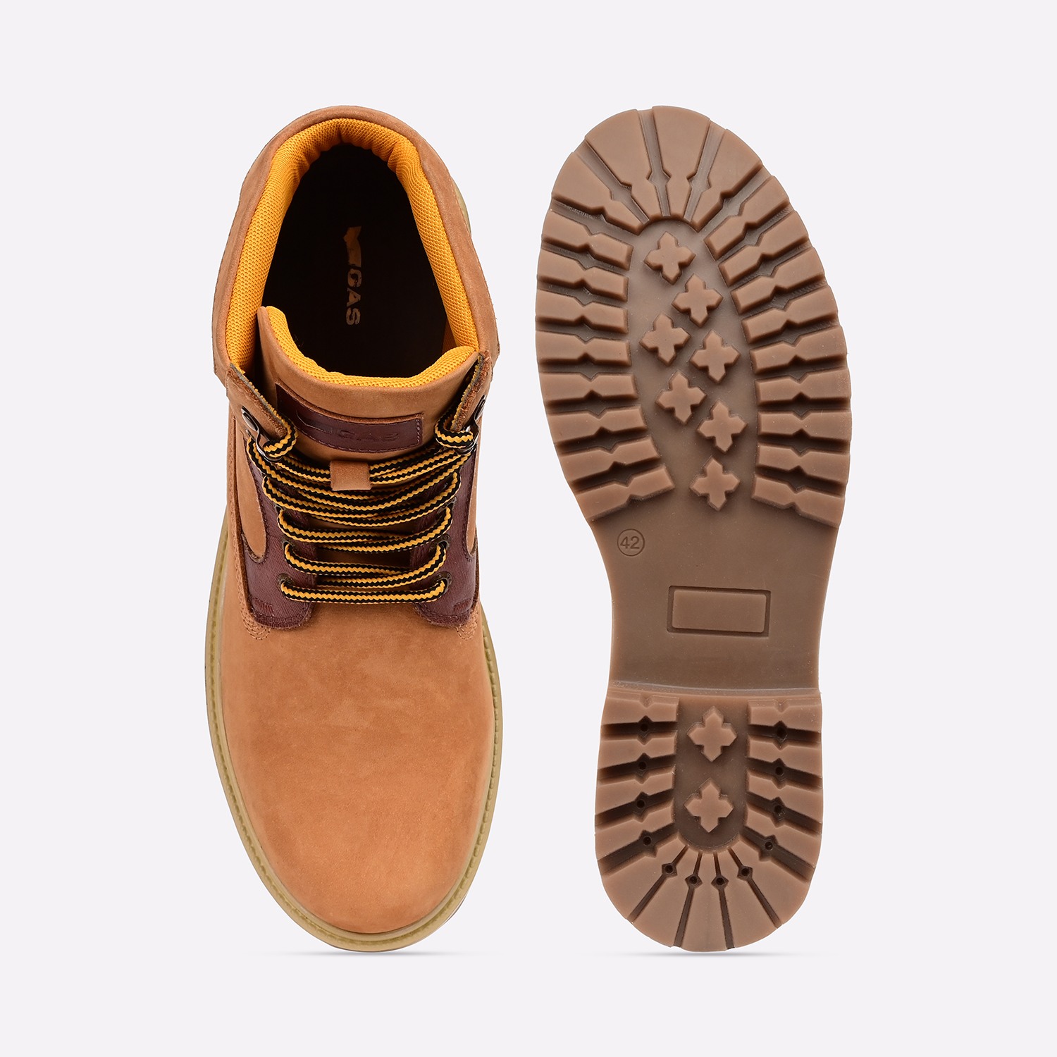 GAS | Men's Monolith 99 Tan Coloured Boots|3