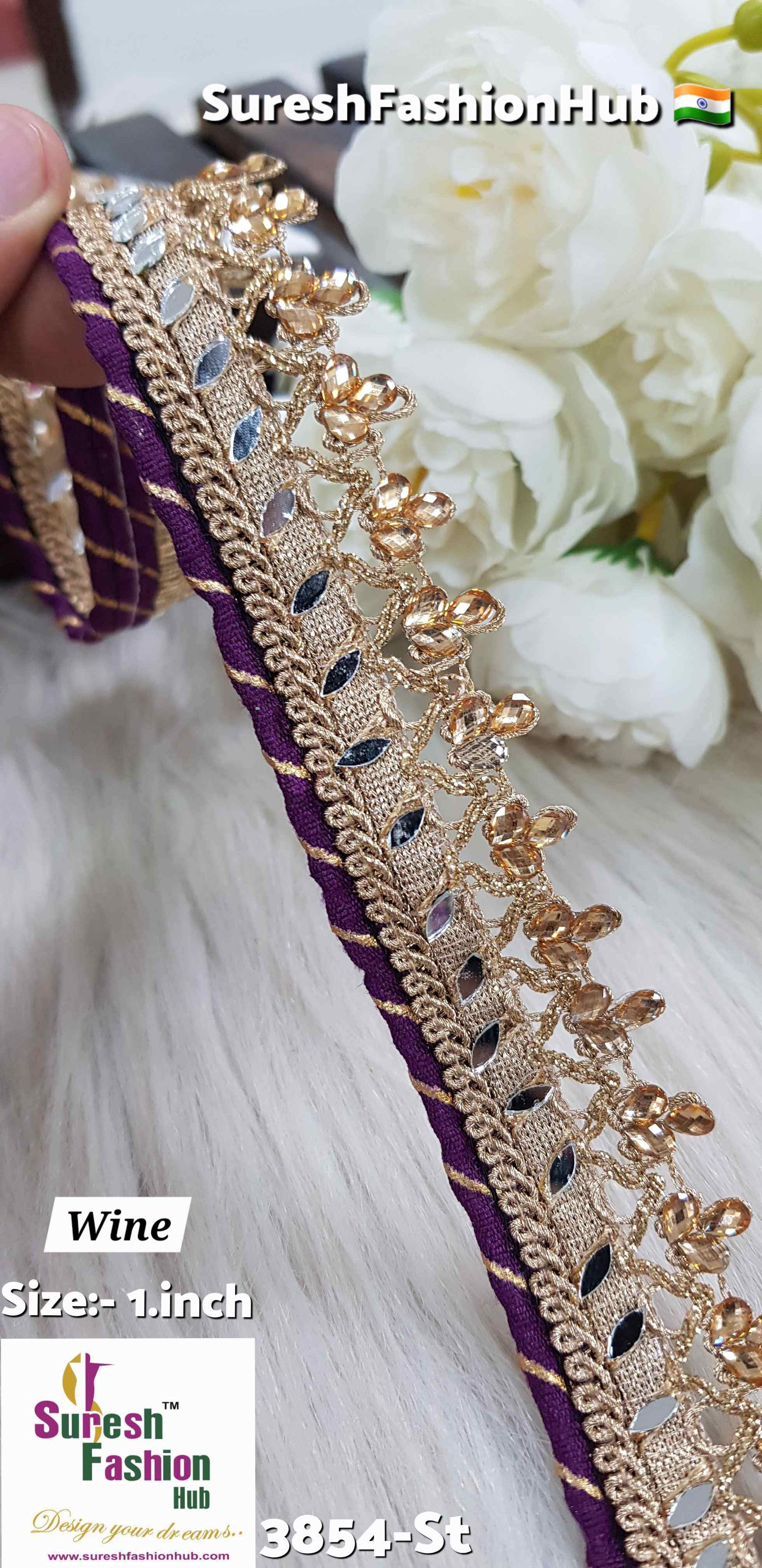 Wine Radiance Joint Lace