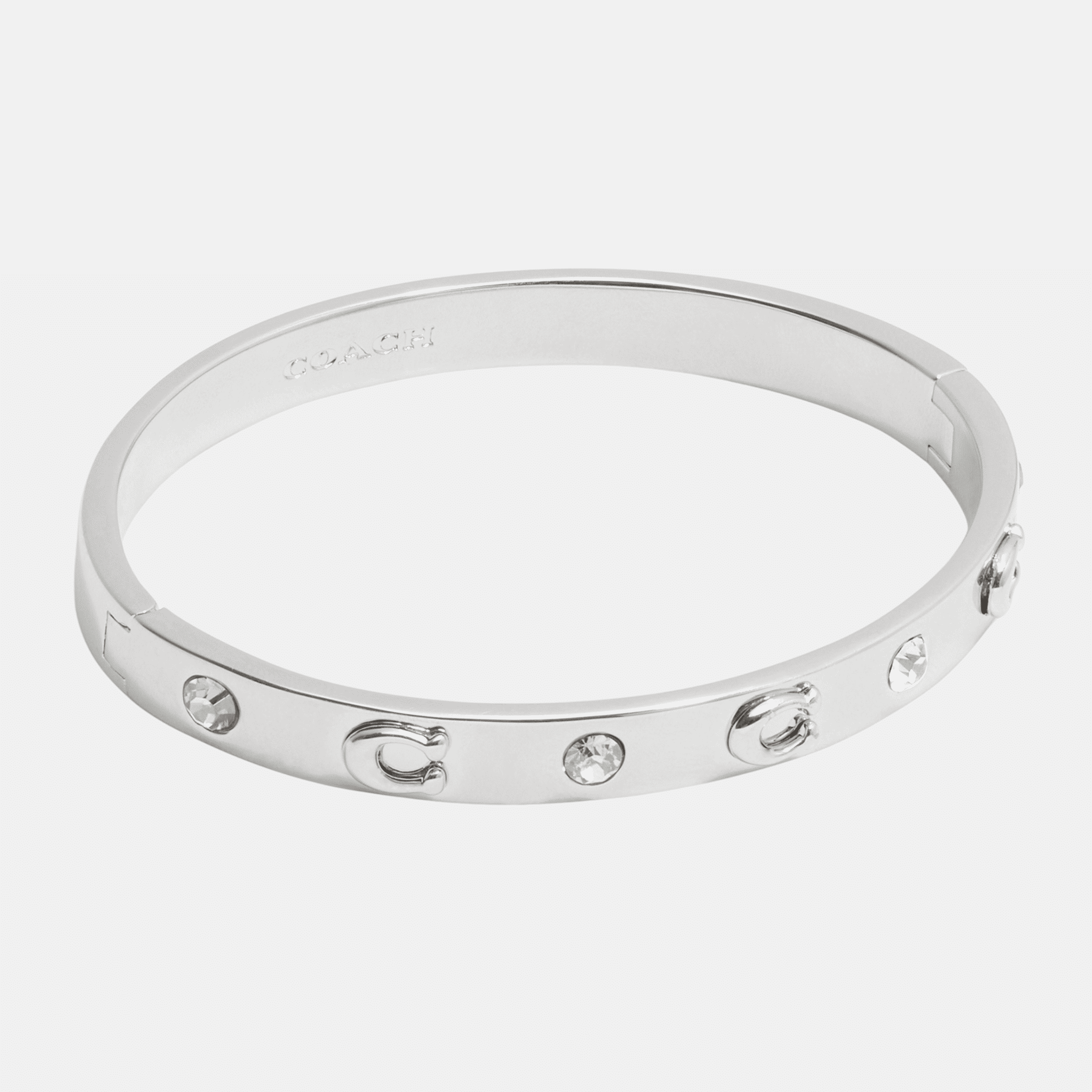 Signature Stone Bangle Bracelet