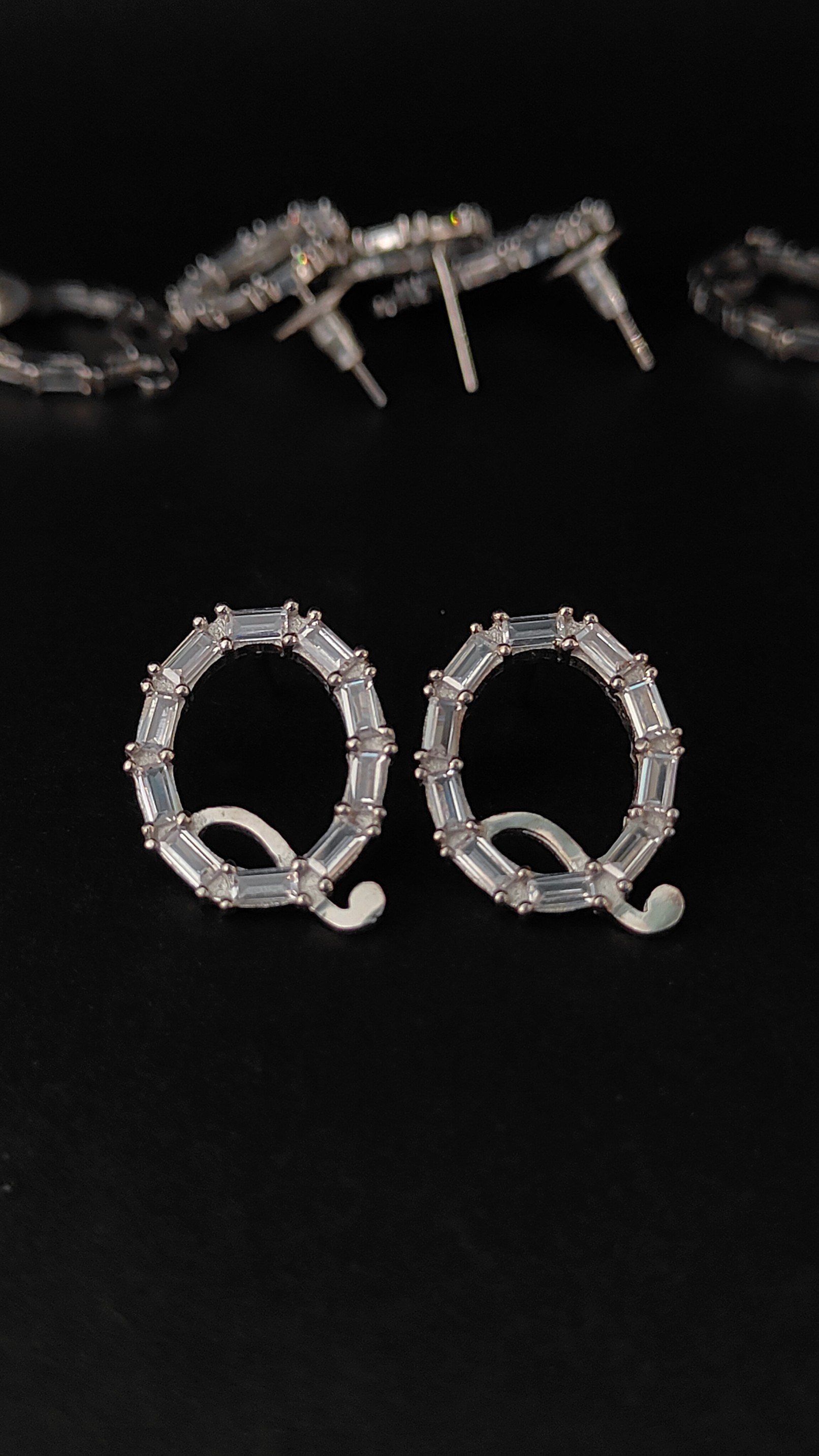 Smoked Just 'Queen' Studs