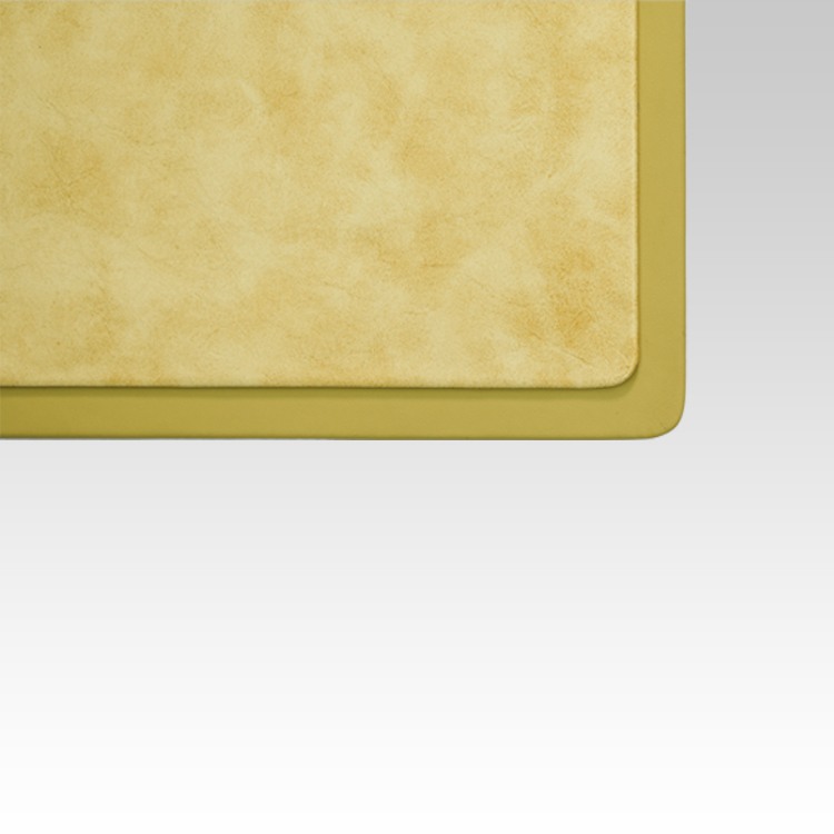 22x16 Inches Rigid Desk Blotter | Moderno | Cream