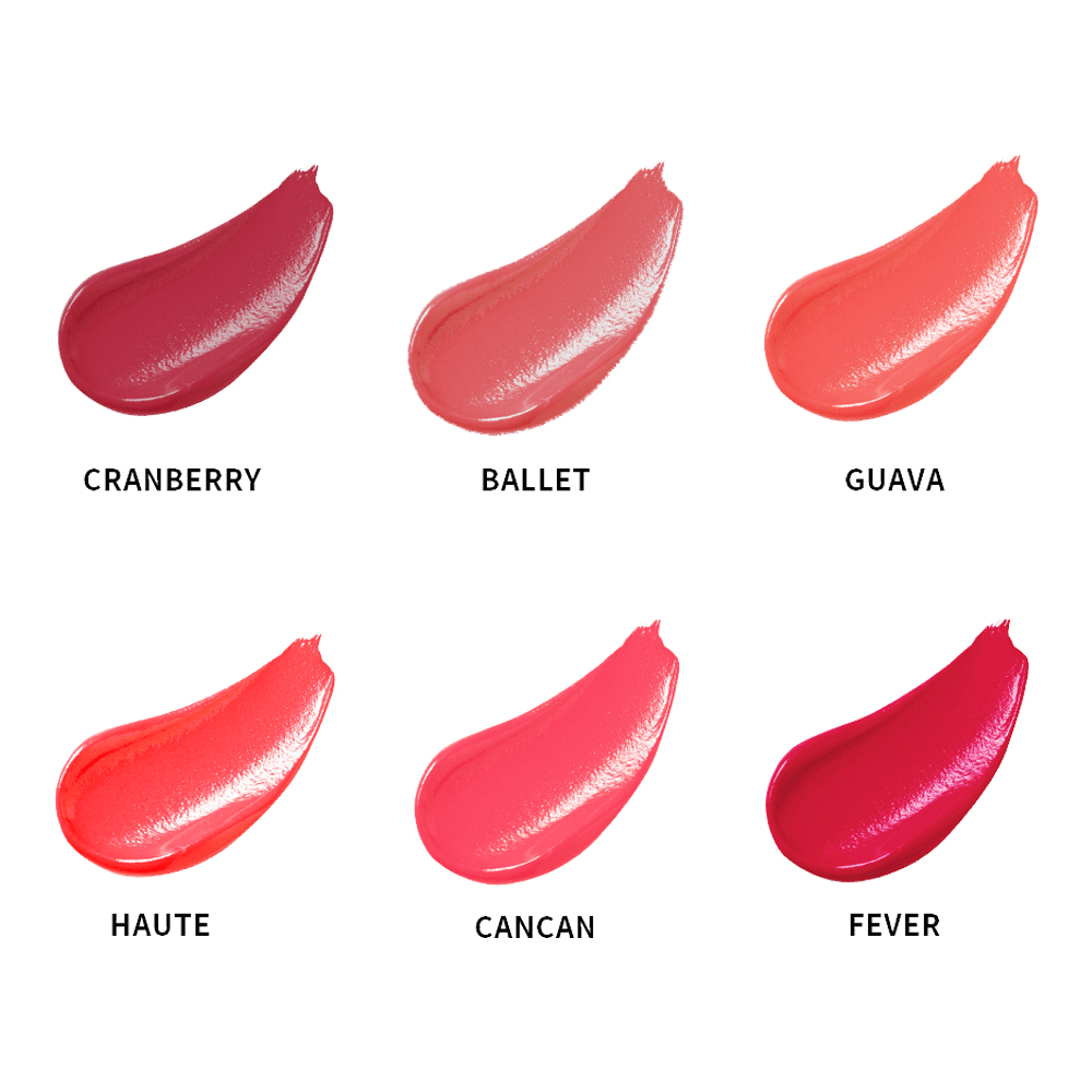 Mini Paradise Dream Velvet Lip Mousse 6-Piece Set • Pink Collection