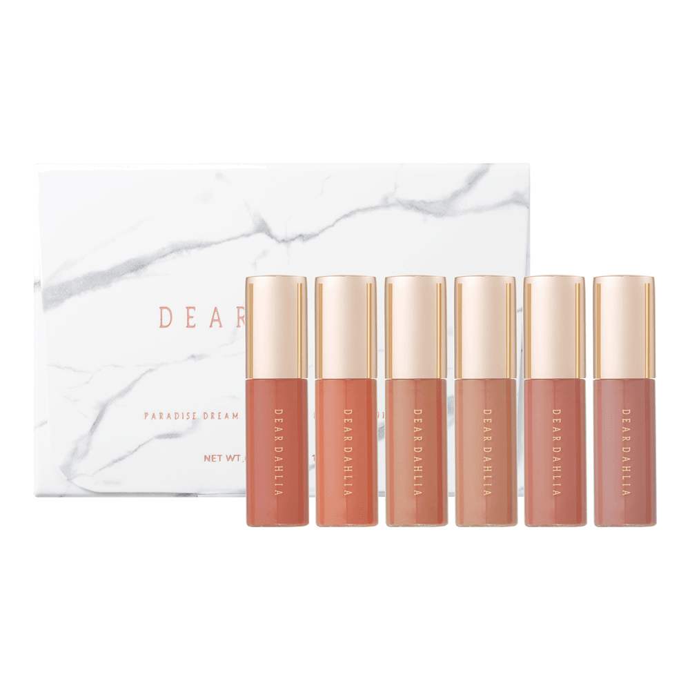 Mini Paradise Dream Velvet Lip Mousse 6-Piece Set • Teddy Bare Collection