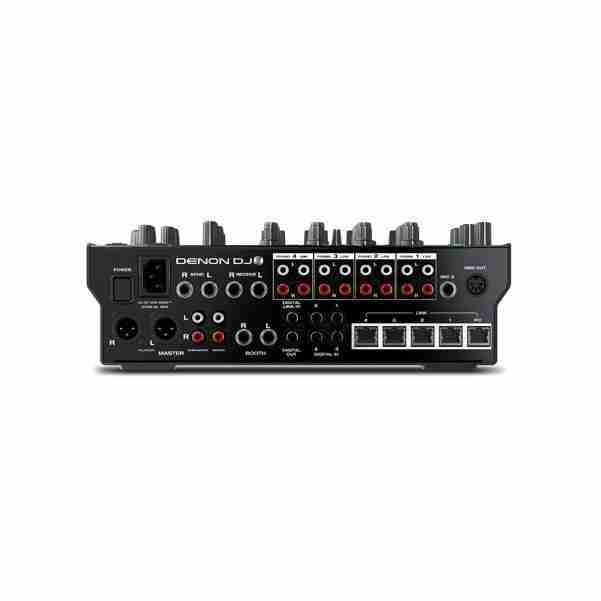 Denon X1800 PRIME 4-Channel Professional Digital DJ Club Mixer with Effects and Dual USB Audio Interface 2