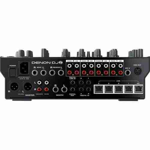Denon X1800 PRIME 4-Channel Professional Digital DJ Club Mixer with Effects and Dual USB Audio Interface 4