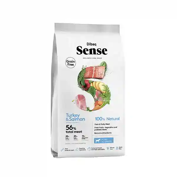 Dibaq Sense Grain Free Turkey and Salmon - 2 Kg
