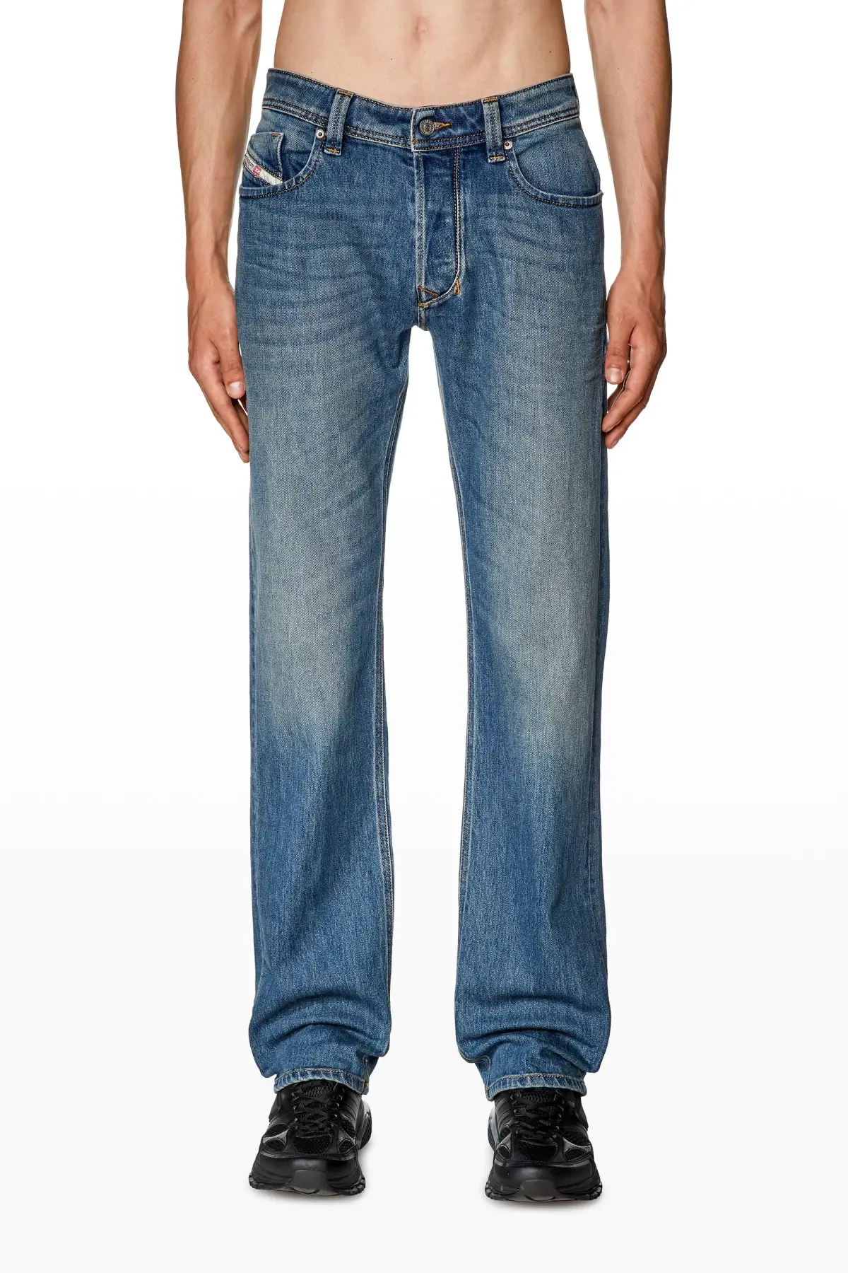 Blue Straight Fit- Larkee Jeans
