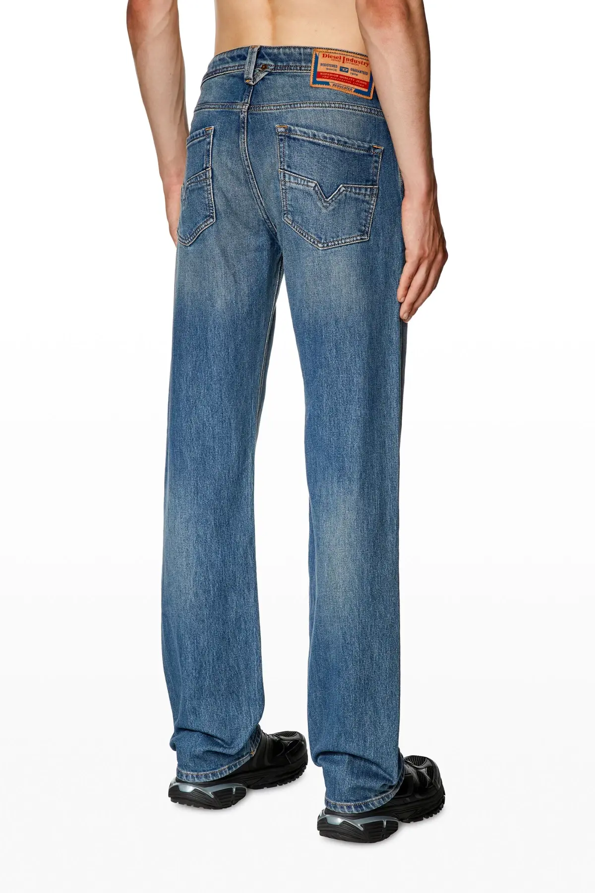 Blue Straight Fit- Larkee Jeans