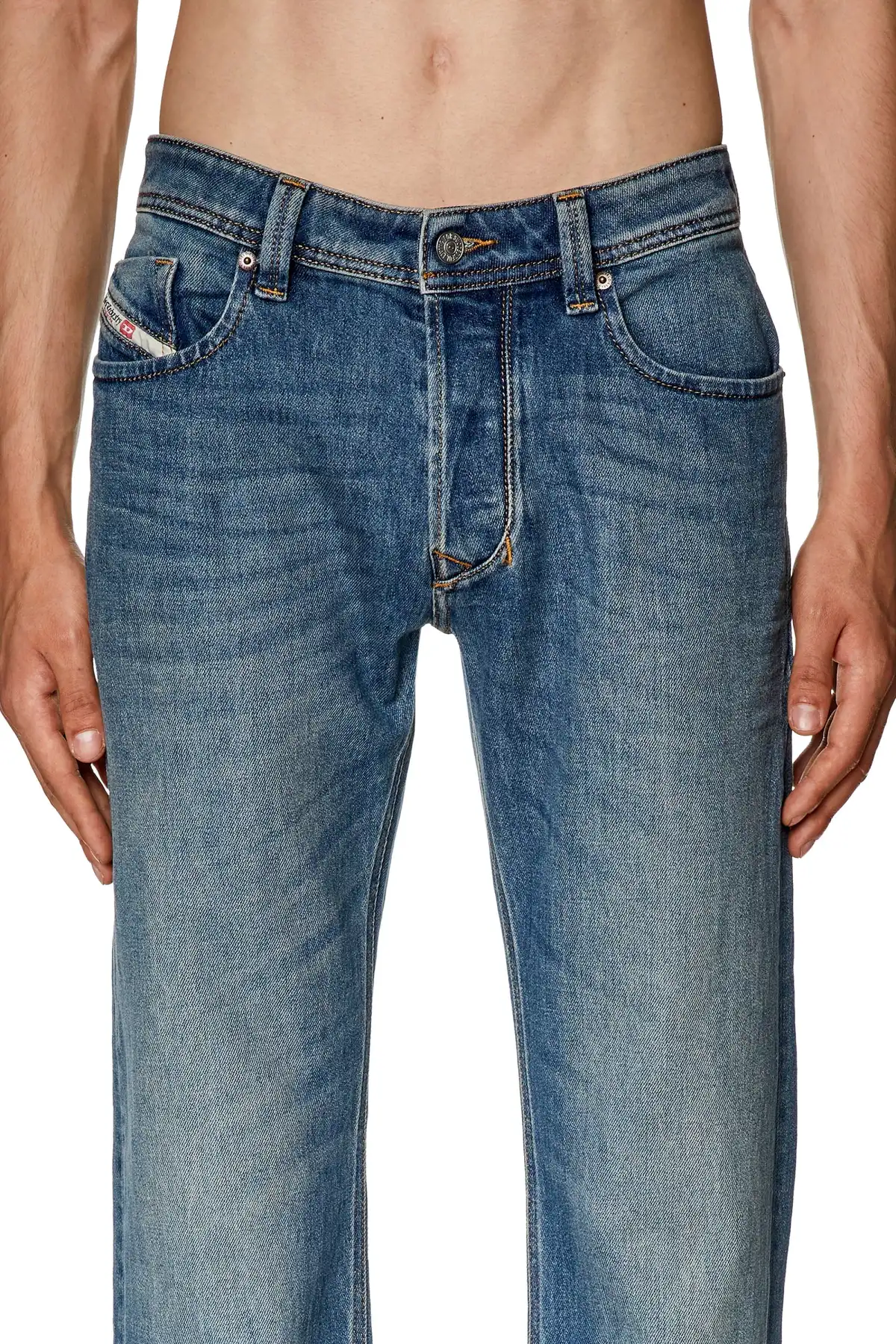 Blue Straight Fit- Larkee Jeans