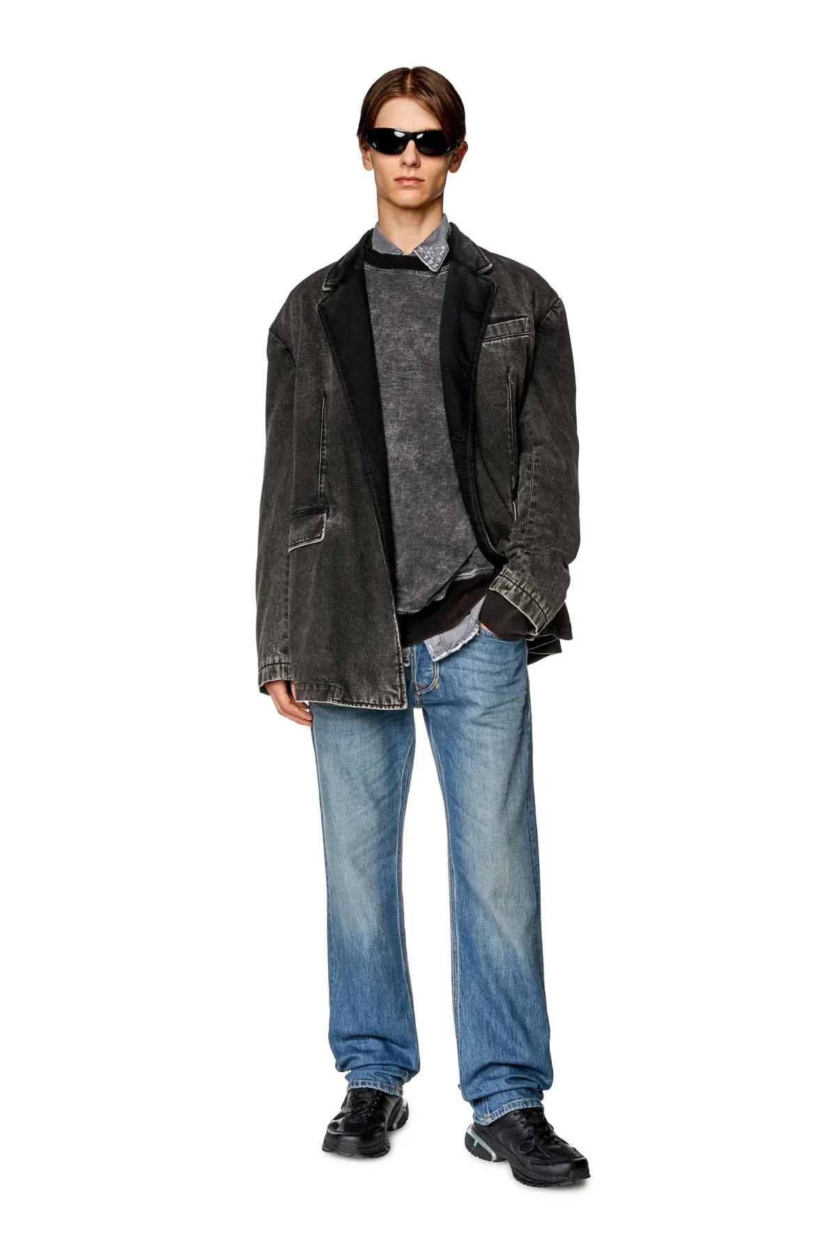 Blue Straight Fit- Larkee Jeans