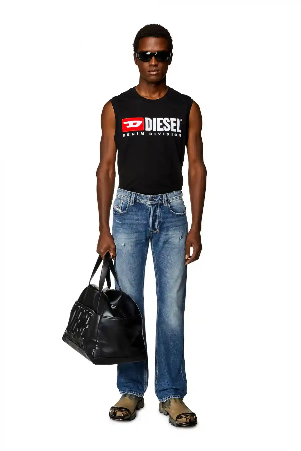 Medium Blue Straight Fit- Larkee Jeans