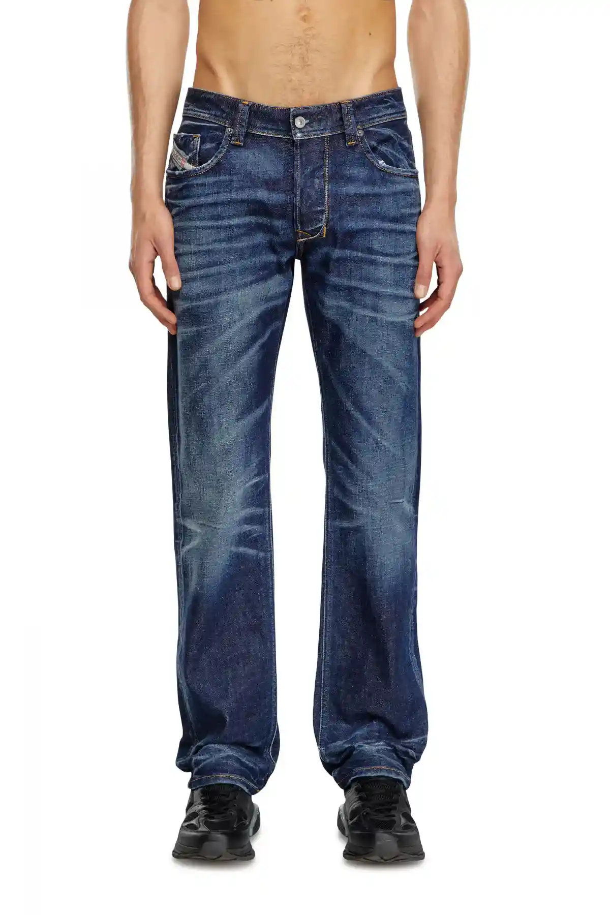 Blue Straight Fit- Larkee Jeans