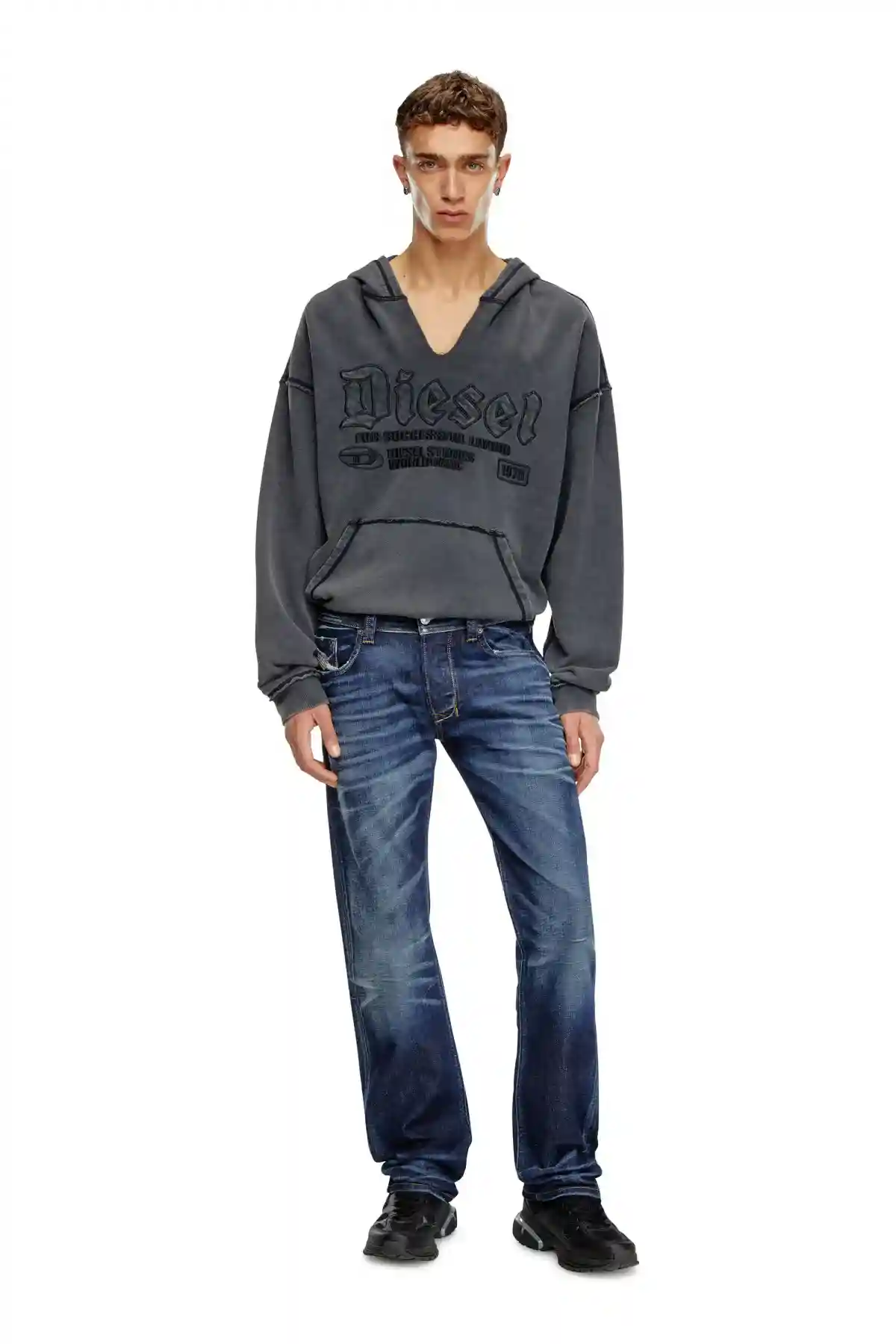 Blue Straight Fit- Larkee Jeans