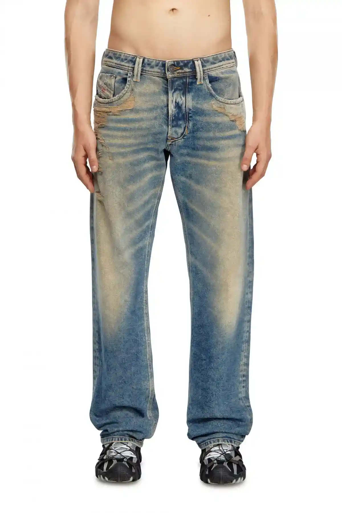Blue Straight Fit- Larkee Jeans