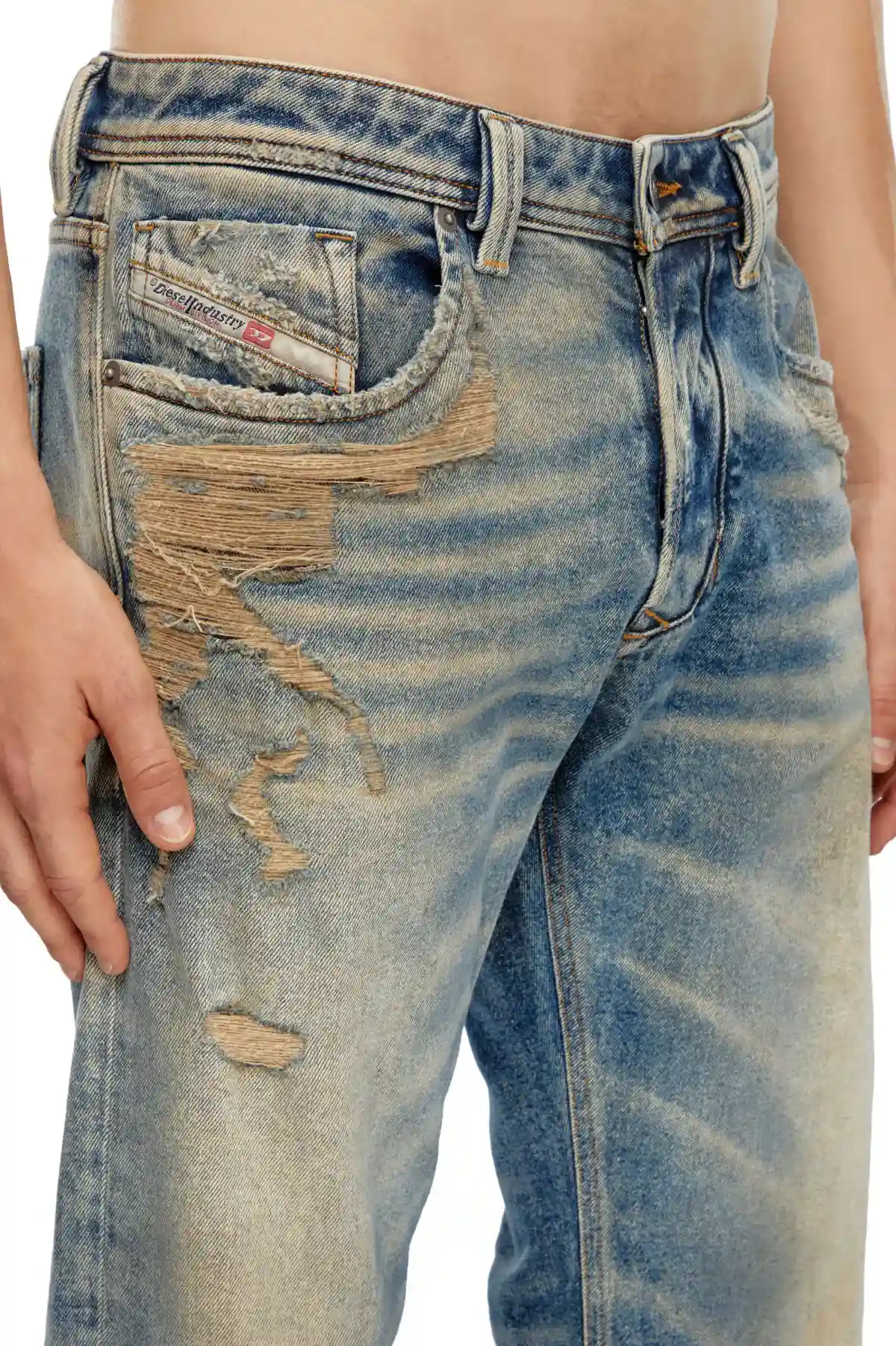 Blue Straight Fit- Larkee Jeans